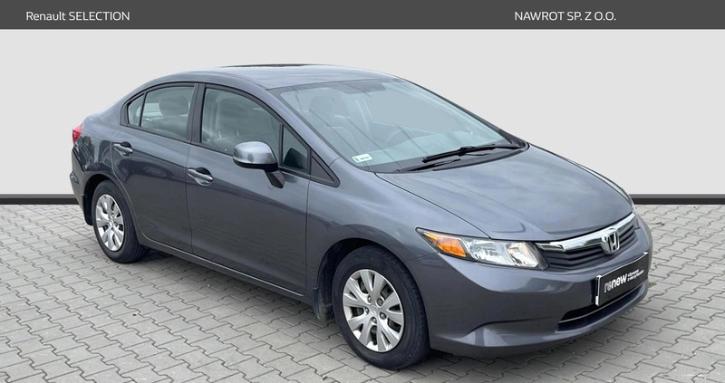 Honda Civic cena 32900 przebieg: 108975, rok produkcji 2012 z Górowo Iławeckie małe 379